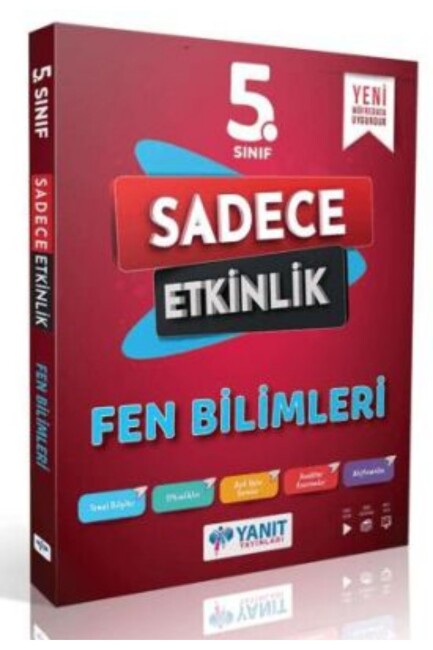 YANIT 5.Sınıf FEN BİLİMLERİ SADECE ETKİNLİK - YANIT YAYINLARI
