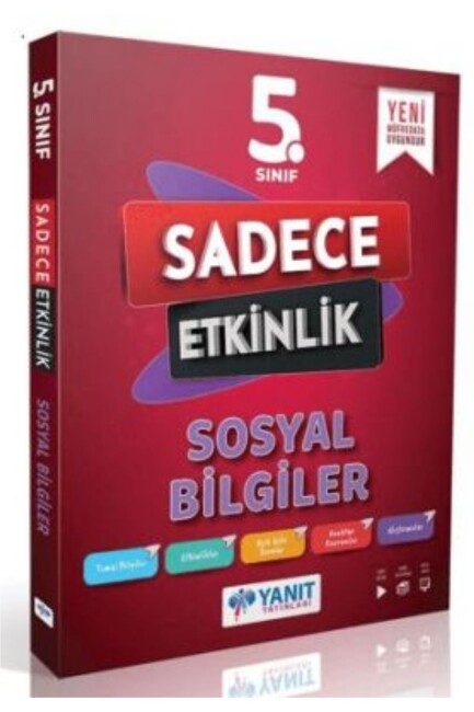 YANIT 5.Sınıf SOSYAL BİLGİLER SADECE ETKİNLİK - YANIT YAYINLARI
