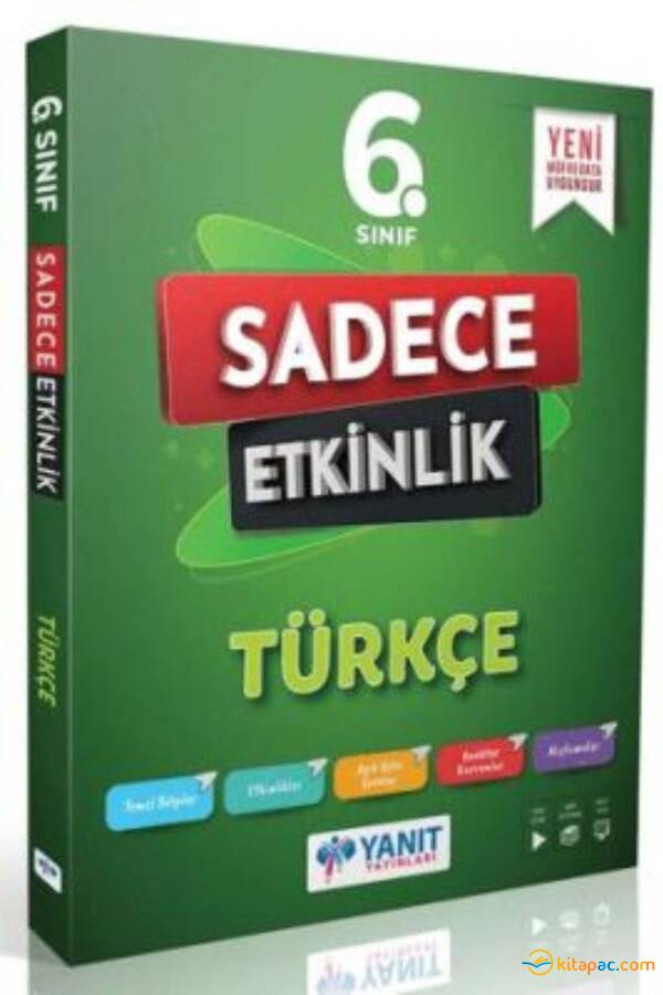YANIT 6.Sınıf TÜRKÇE SADECE ETKİNLİK - 1