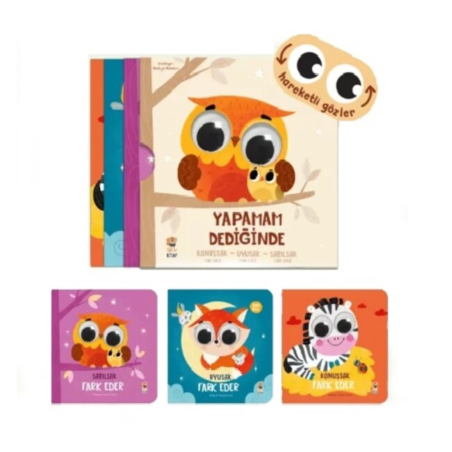 YAPAMAM DEDİĞİNDE (SET) - Sincap Kitap