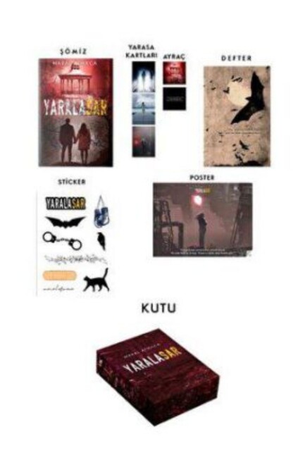 YARALASAR - 4 - HEDİYELİ ÖZEL KUTU - EPHESUS YAYINLARI