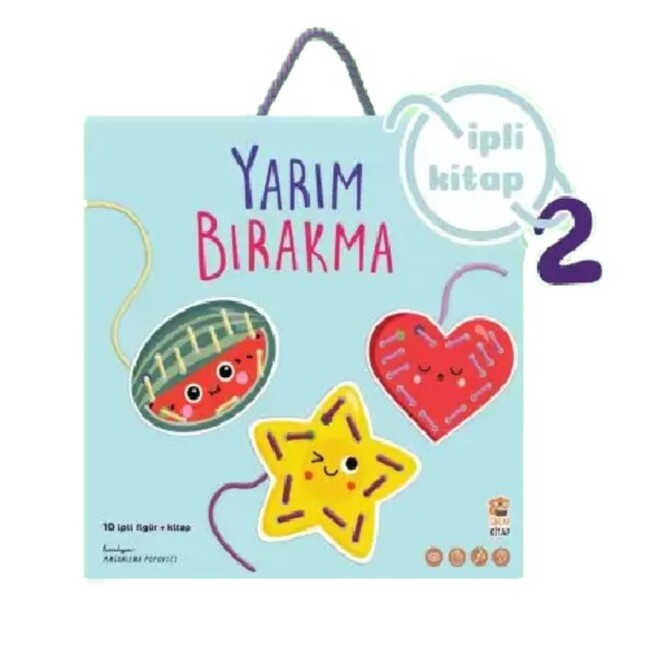 YARIM BIRAKMA İPLİ KİTAP 2 - Sincap Kitap