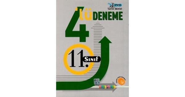 YAYIN DENİZİ 11.Sınıf PRO 4 lü Genel Deneme - YAYIN DENİZİ YAYINLARI