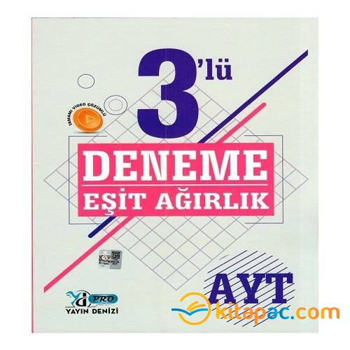 YAYIN DENİZİ AYT PRO DENEME 3 lü EŞİT AĞIRLIK - 1