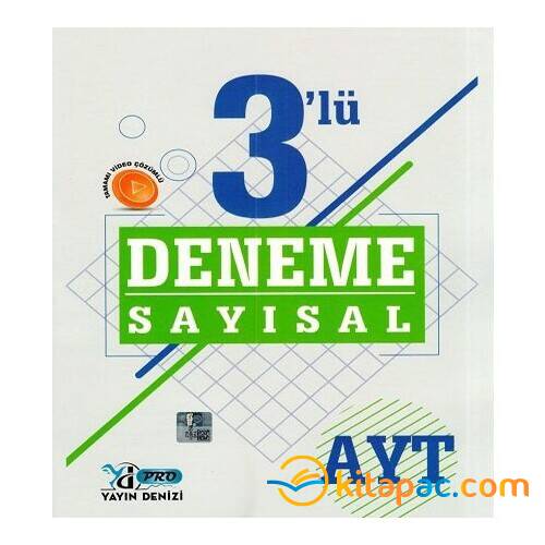 YAYIN DENİZİ AYT PRO DENEME 3 lü SAYISAL - 1