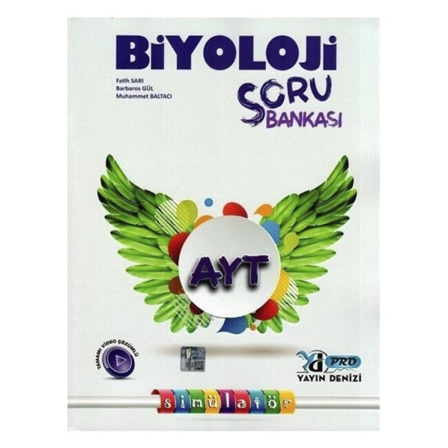 YAYIN DENİZİ AYT PRO SİMÜLATÖR BİYOLOJİ Soru Bankası - YAYIN DENİZİ YAYINLARI