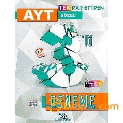 YAYIN DENİZİ AYT SÖZEL 3 lü DENEME - 1