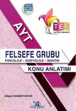 YAYIN DENİZİ AYT TEK CEP FELSEFE GRUBU Konu Anlatımı - YAYIN DENİZİ YAYINLARI