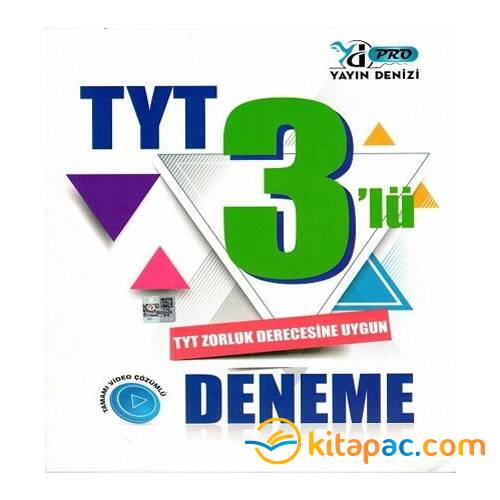 YAYIN DENİZİ TYT 3 lü Pro Deneme - 1