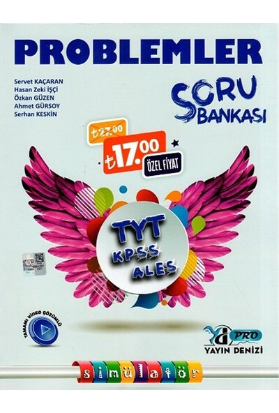 YAYIN DENİZİ TYT PRO SİMÜLATÖR PROBLEMLER Soru Bankası - YAYIN DENİZİ YAYINLARI