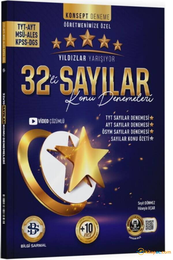 YILDIZLAR YARIŞIYOR TYT-AYT SAYILAR 32 Lİ KONU DENEMELERİ - 1
