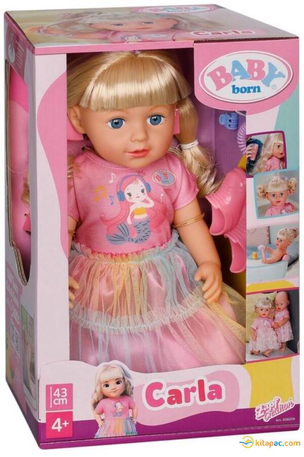ZBB838006 BB KIZ KARDEŞ BEBEK CARLA 43CM - 1