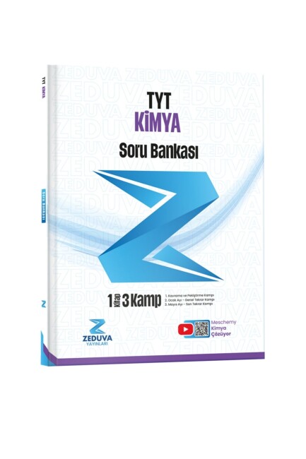 ZEDUVA MESCHEMY TYT KİMYA 1KİTAP 3 KAMP Soru Bankası - ZEDUVA YAYINLARI
