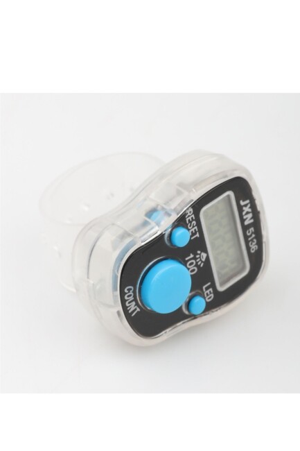 ZİKİRMATİK ŞEFFAF LÜKS IŞIKLI PARMAKTA YÜZÜKLÜ MODEL - TEVHİD SEDA